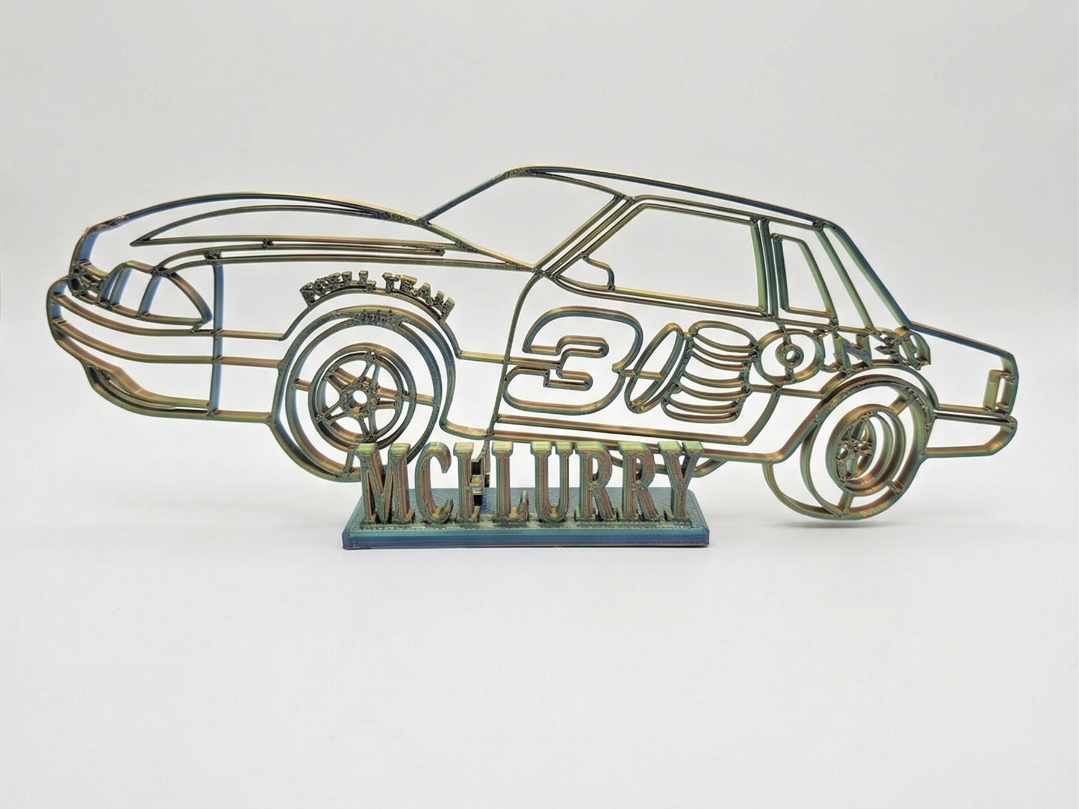 Cleetus Mcfarland Mcflurry Race Car