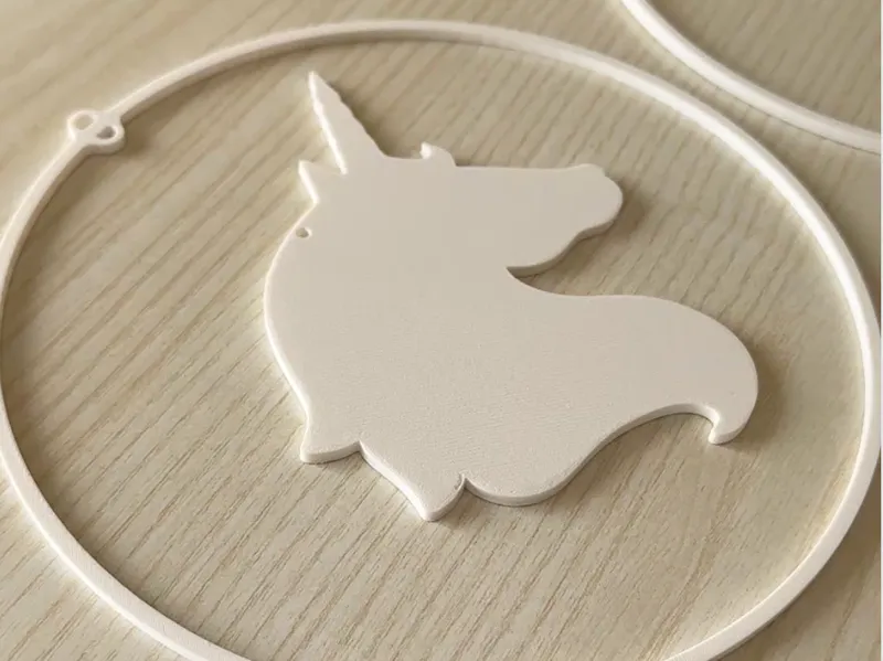 Silhouette Unicorno Sospeso per bambini