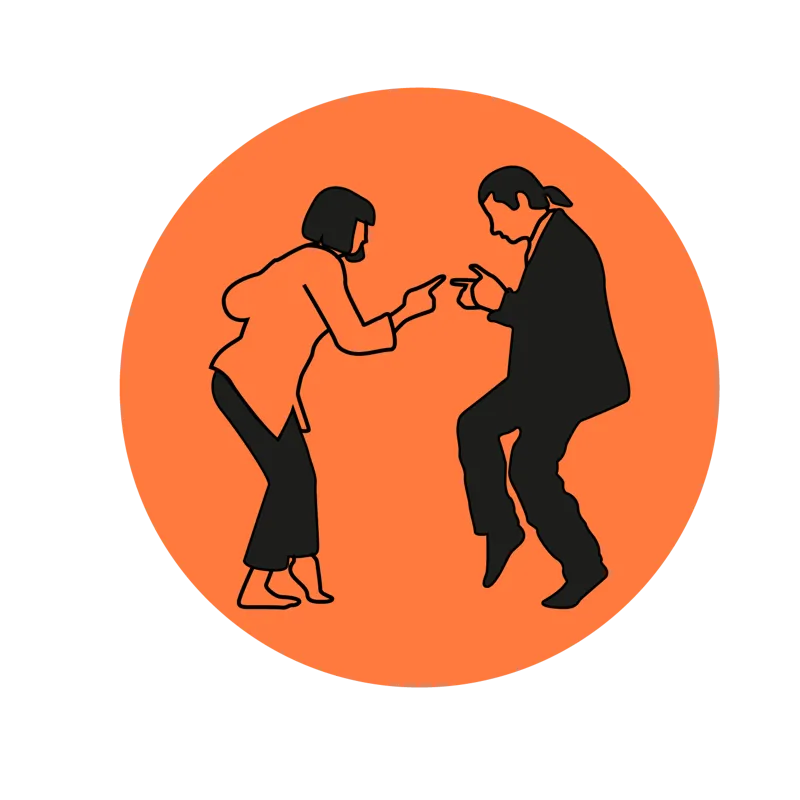 Pulp Fiction coasters