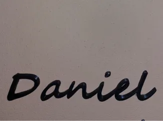 Wall art Name Daniel