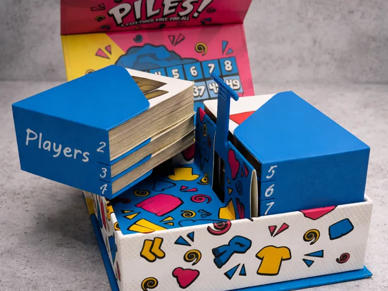 Piles! Card Game card organizer