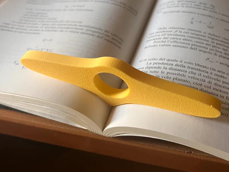 Thumb Ring Book Holder
