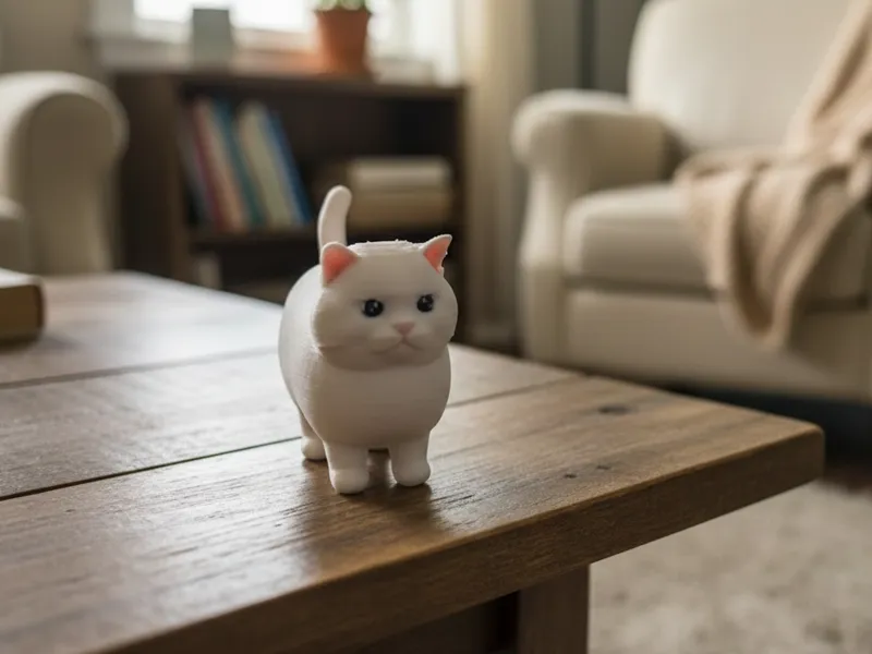 Marshmallow Cat