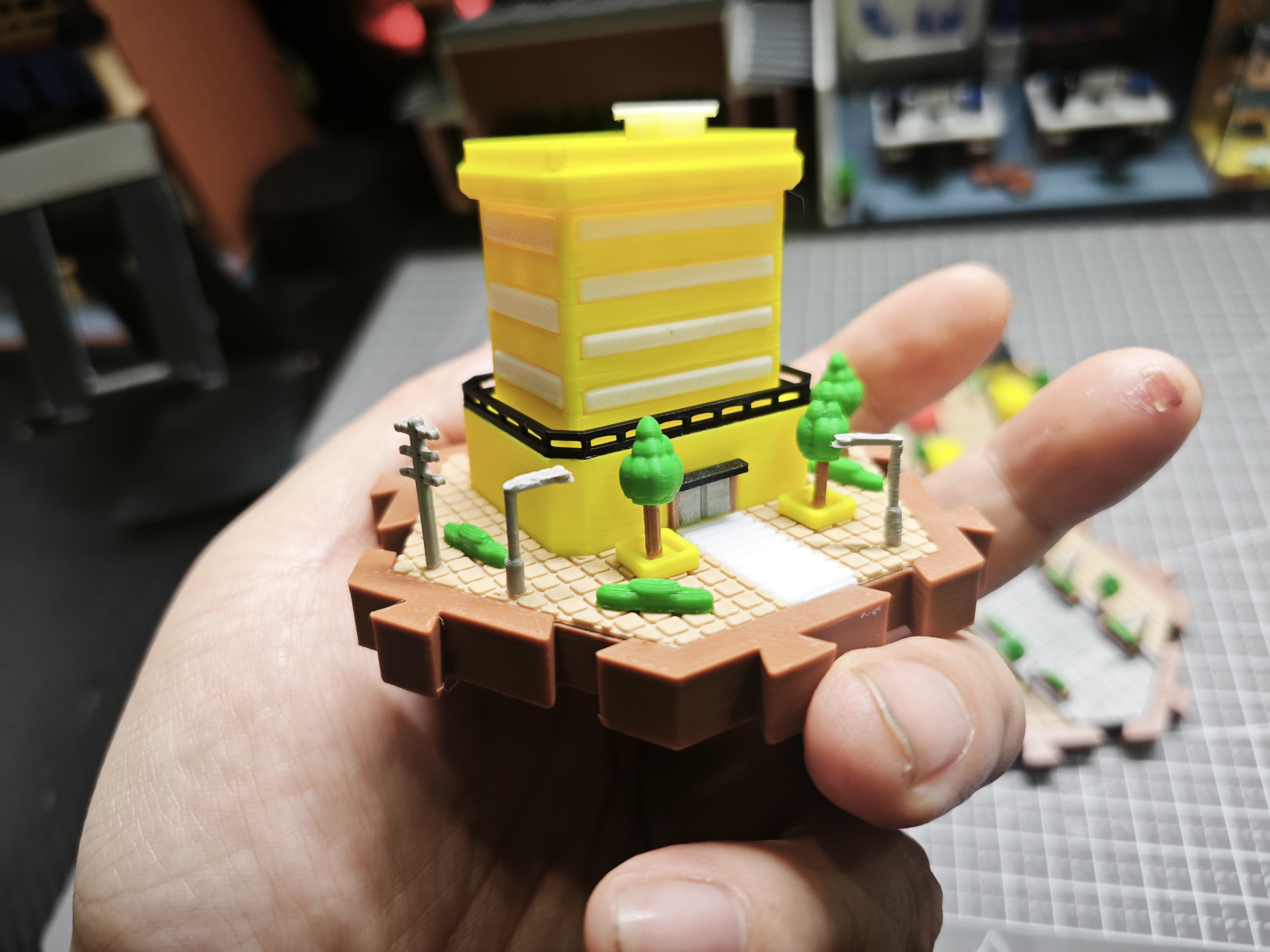 Miniatura 1 do modelo 3D 模块拼装”动漫“世界第六期