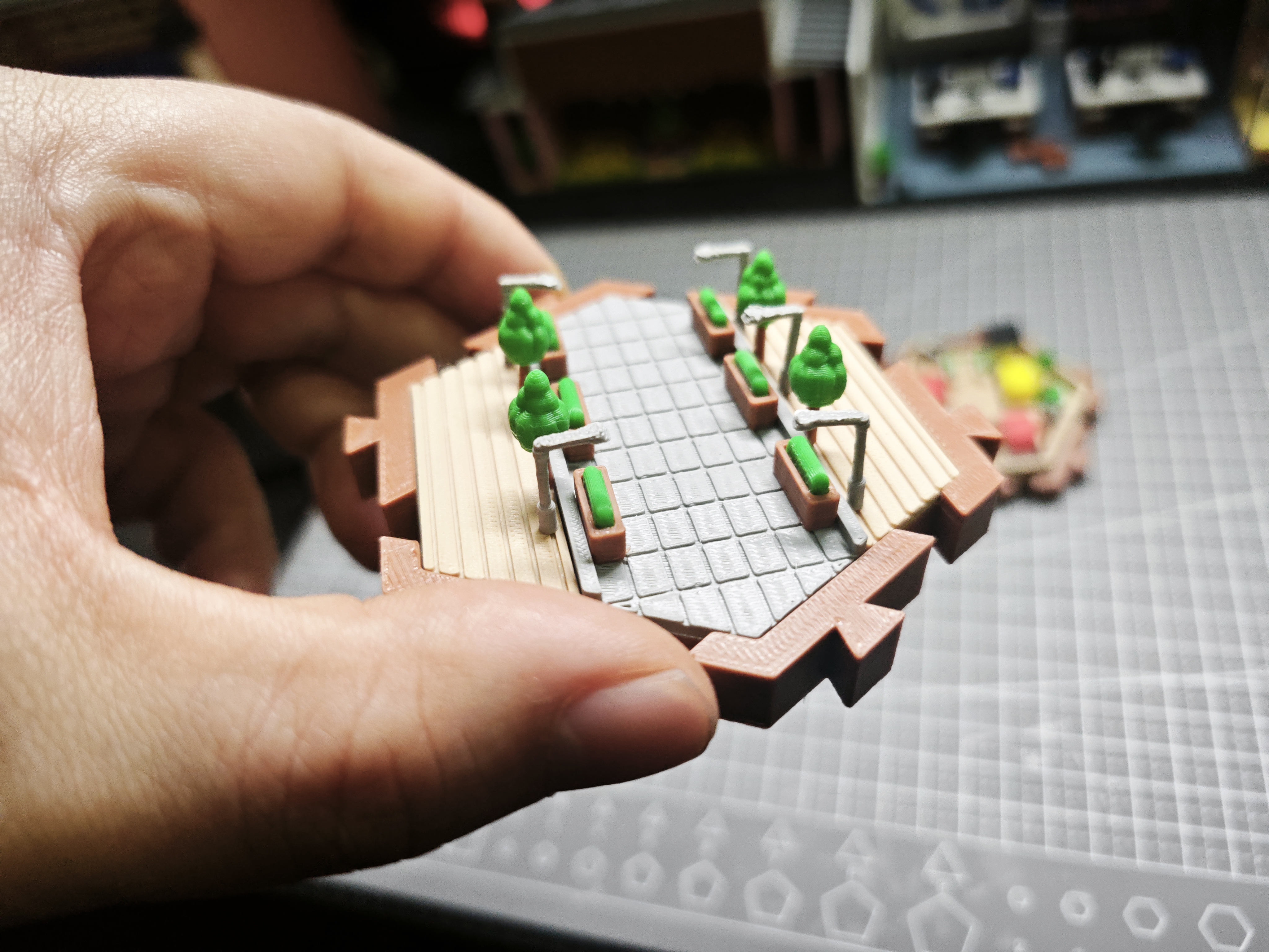 Miniatura 2 do modelo 3D 模块拼装”动漫“世界第六期