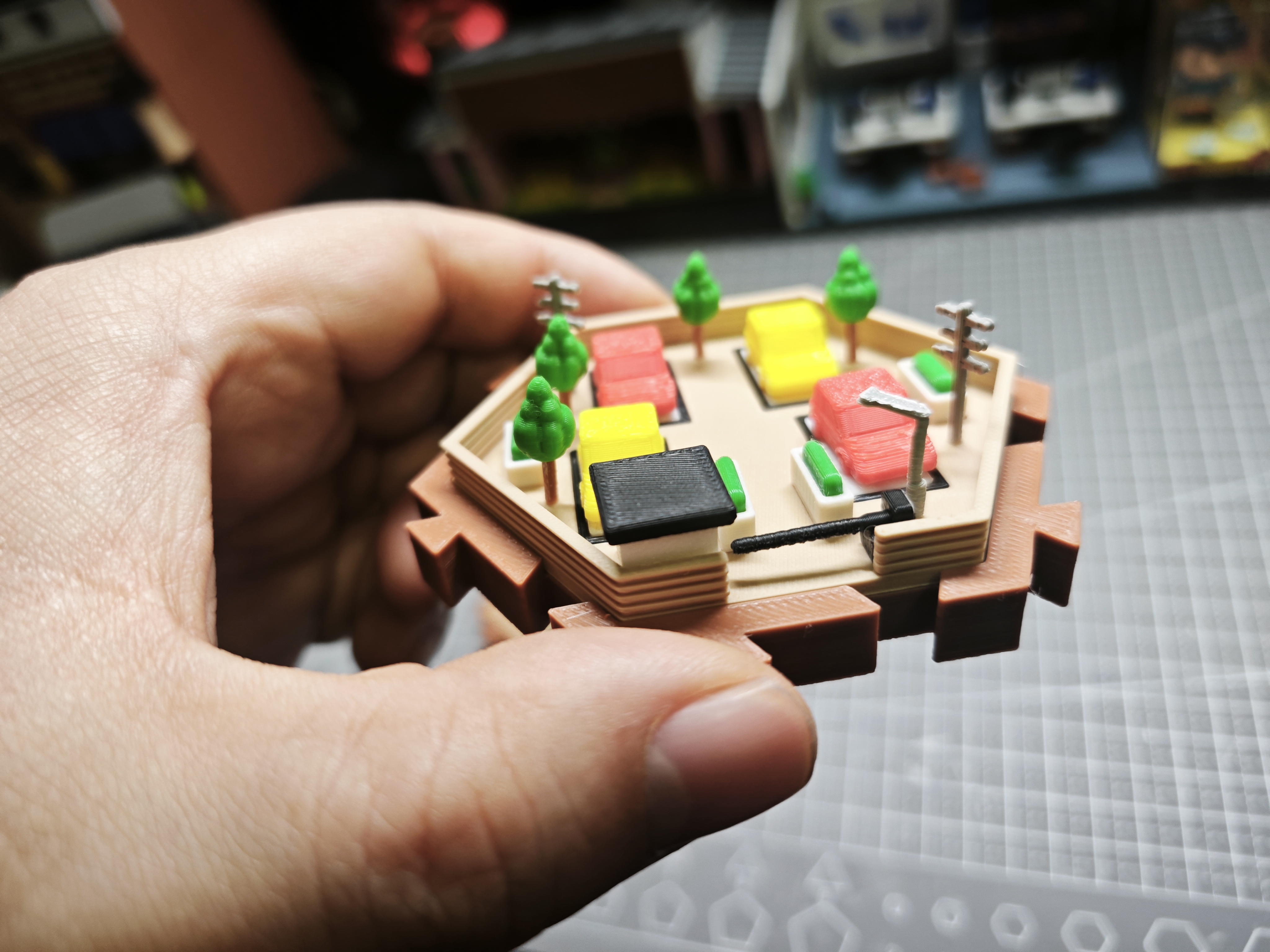 Miniatura 3 do modelo 3D 模块拼装”动漫“世界第六期