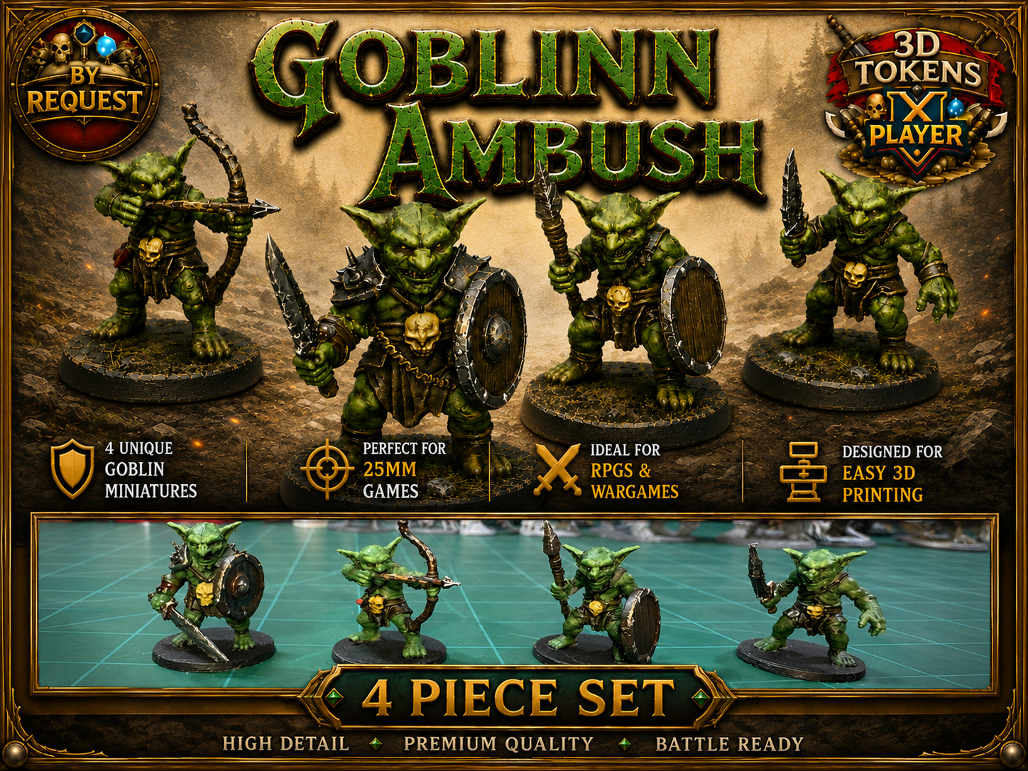 Goblin Ambush: DnD Pathfinder Mini