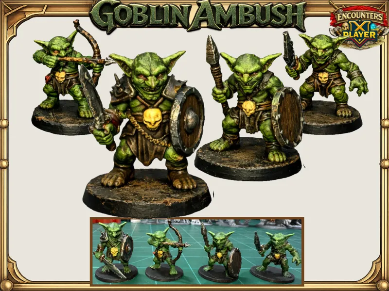 Goblin Ambush: DnD Pathfinder Mini