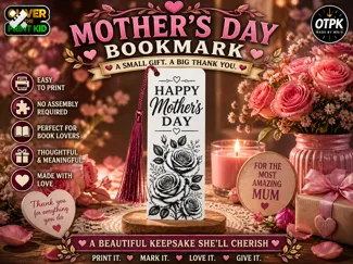 Mother's Day Bookmark