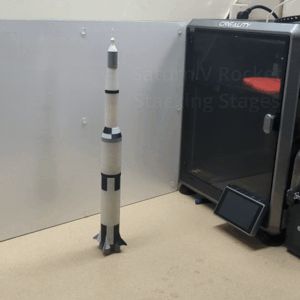 Saturn V - Stacking Stages Model