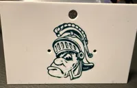 Gruff Sparty Earring Card - 0.2mm nozzle, 0.1mm layer