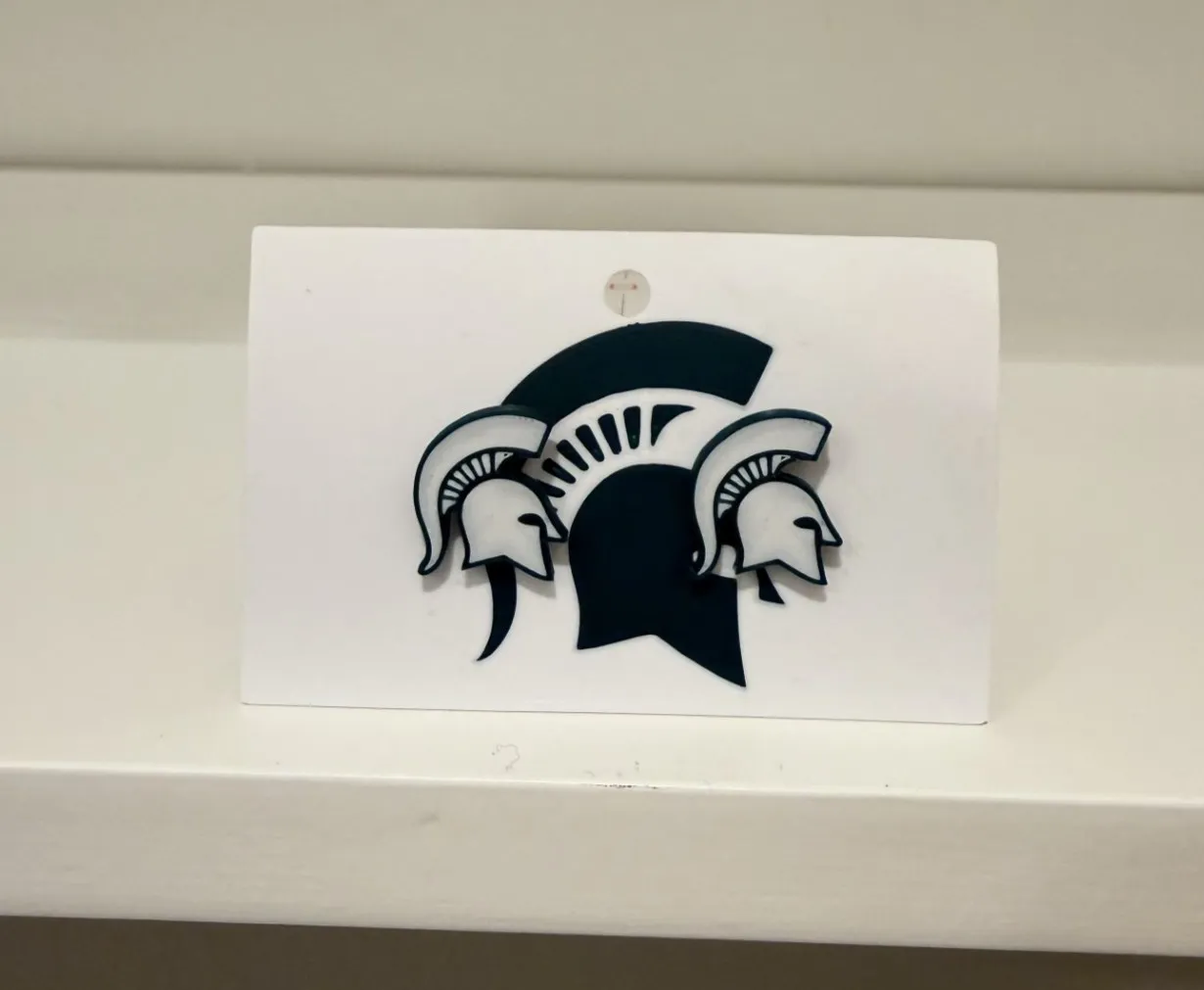 Michigan State Spartan Stud Earrings view 4