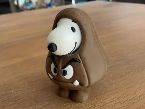 Accesorio para boquillas: Snoopy Halloween Vol 2 / Homemade Goomba costume — referencia de MakerWorld