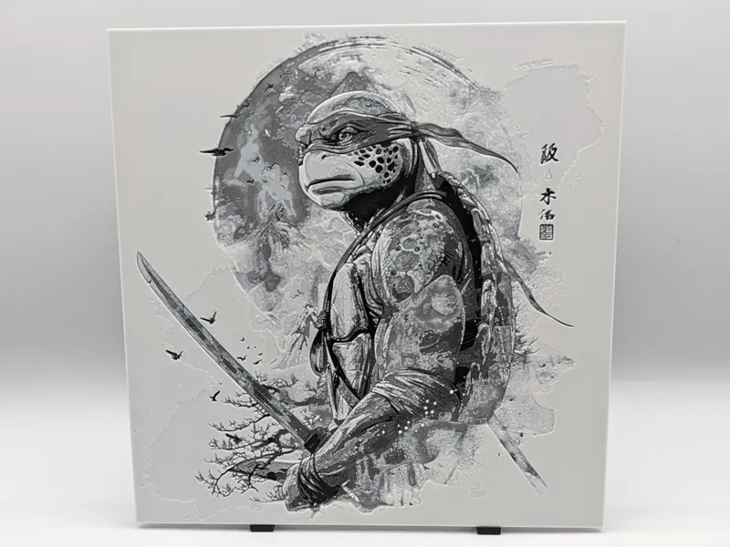 TMNT Leonardo Hueforge 150x150 mm