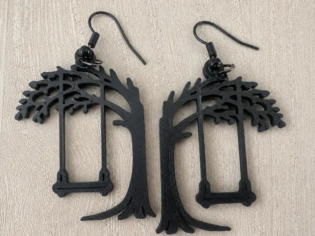 Haunted Swing/Tree Earrings