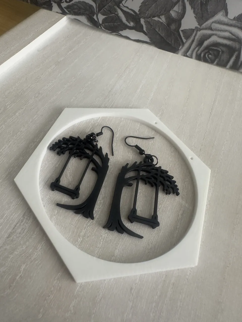 Haunted Swing/Tree Earrings view 2