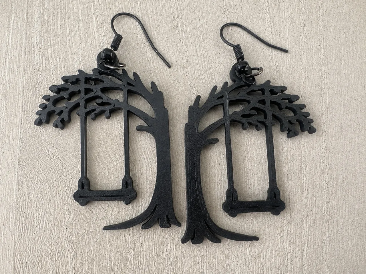 Haunted Swing/Tree Earrings view 4