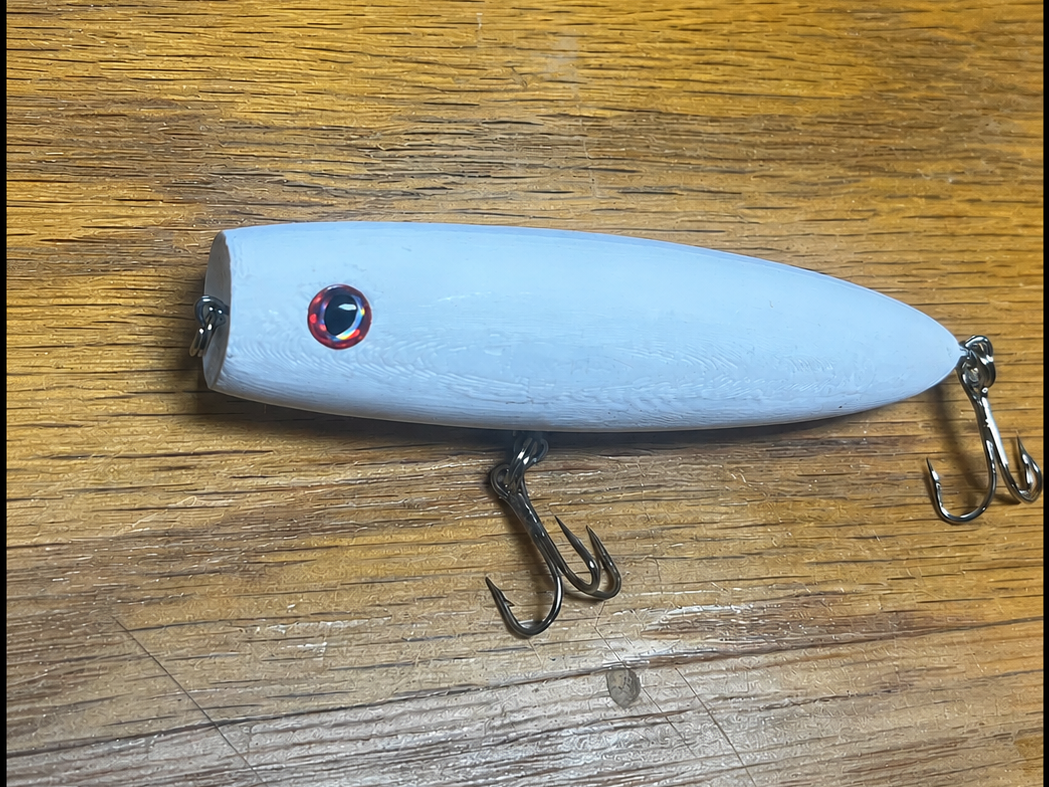 3 3/16" Popper Lure Rattle or not