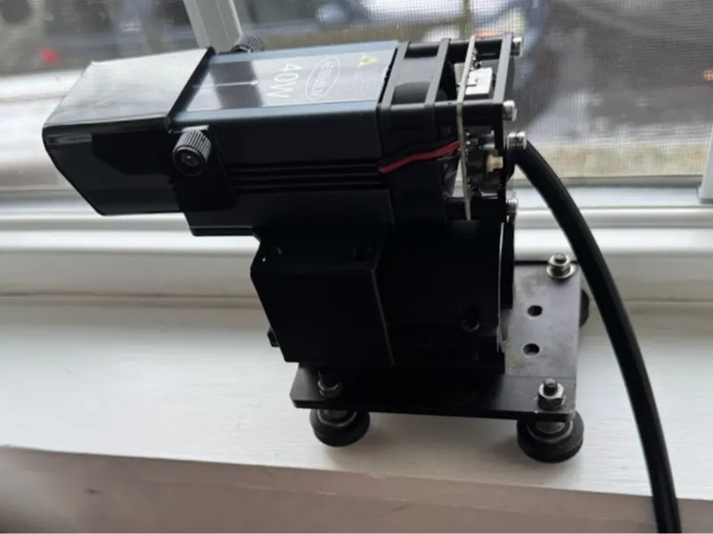 X-Carve Diode Laser Spindle Mount