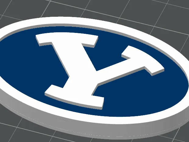 BYU Fridge Magnet (6x3 Magnet)