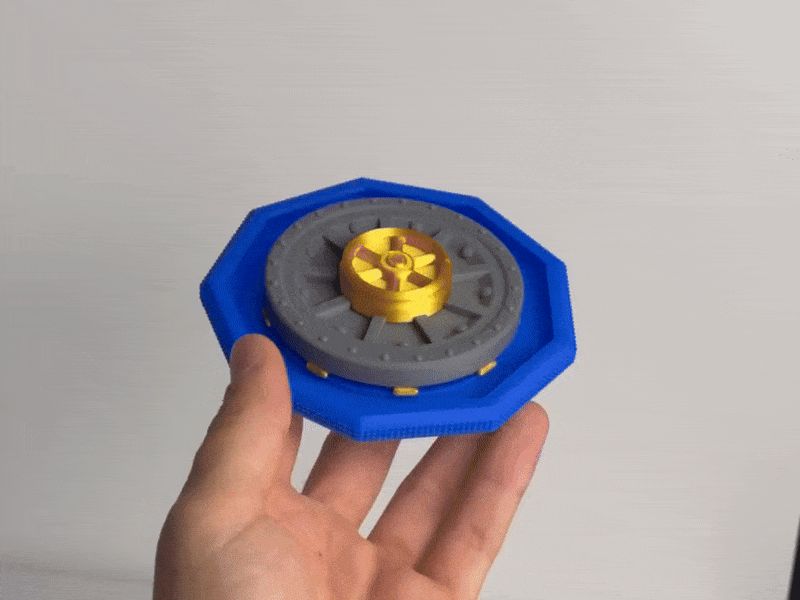 Fidget Vault Door Toy