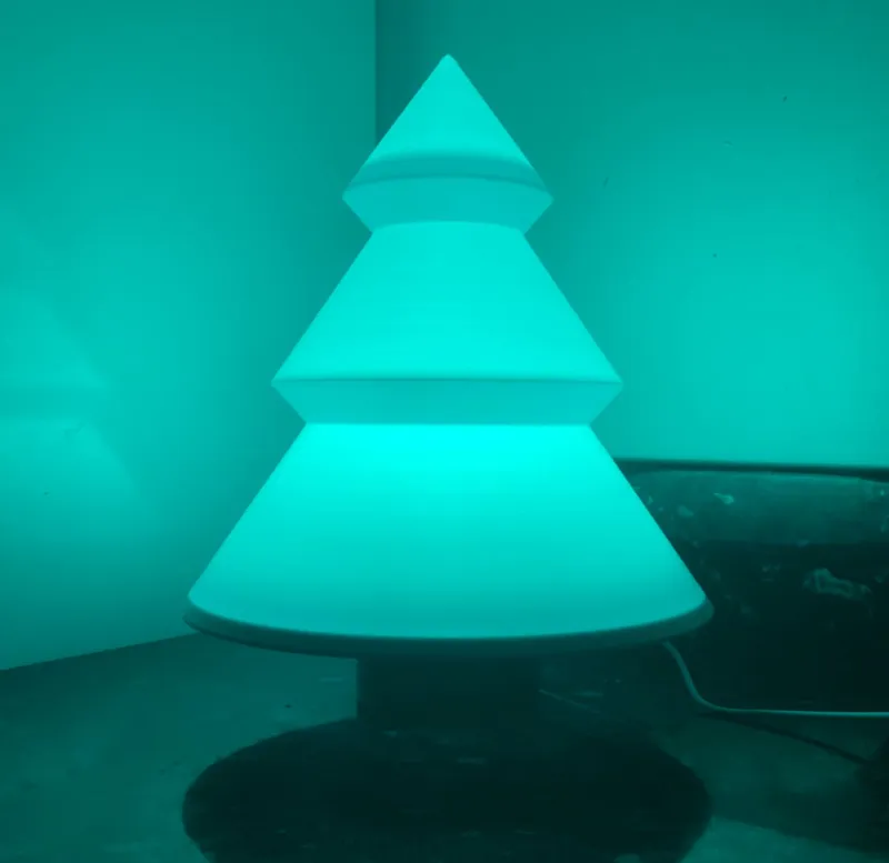Minimalist Christmas Tree Lamp – BambuLabs LED-001