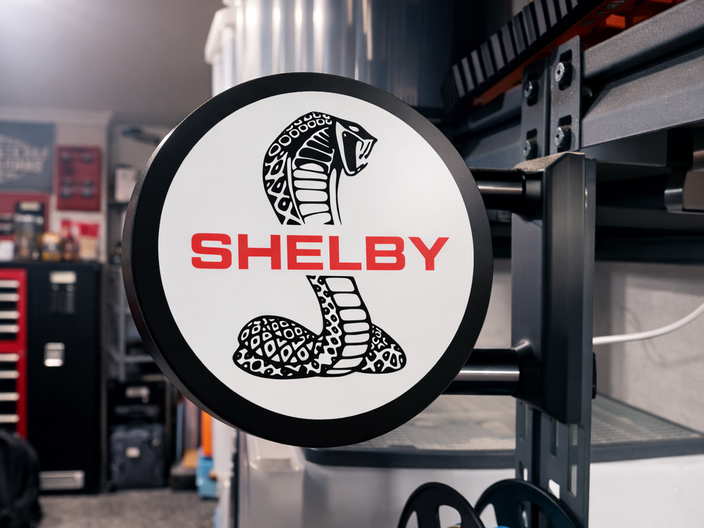 Shelby Cobra Pub Sign – 3D Printed Garage /