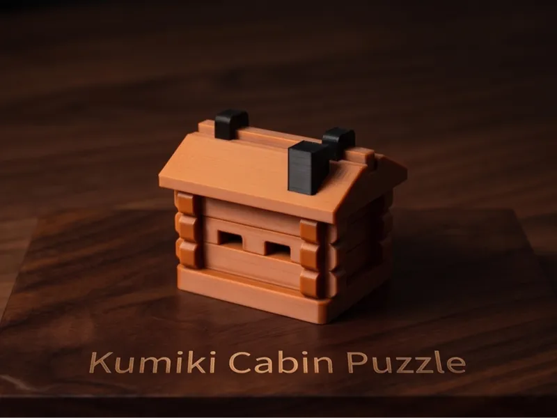 Kumiki Cabin Puzzle