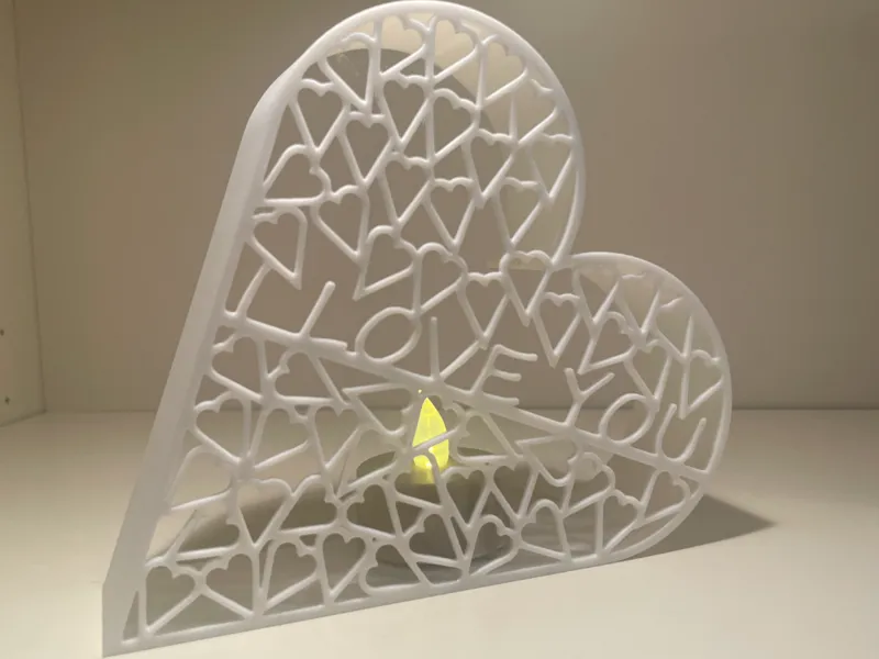 Valentine's Day tea light