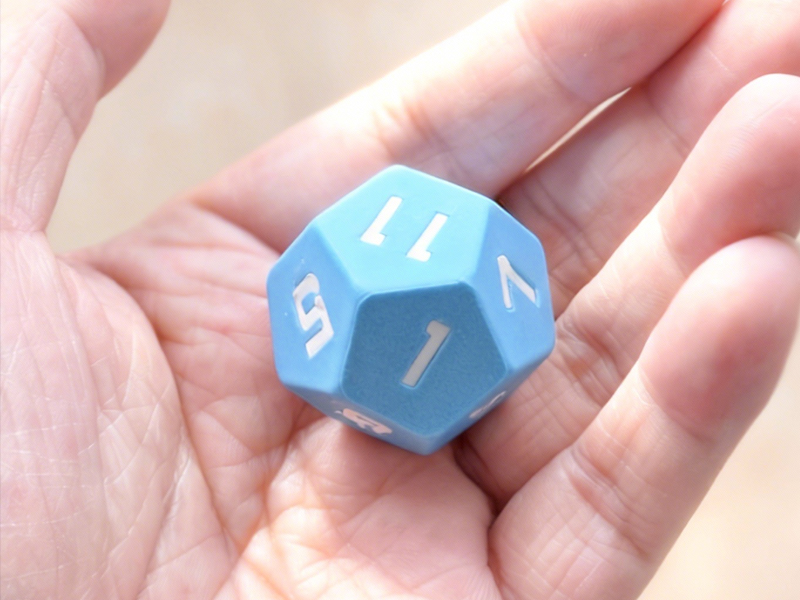 Miniatura 1 do modelo 3D 12面骰子