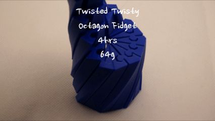 Twisted Twisty Octagon Fidget