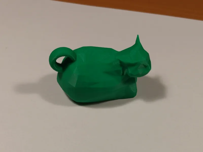 Maxwell the cat keyring