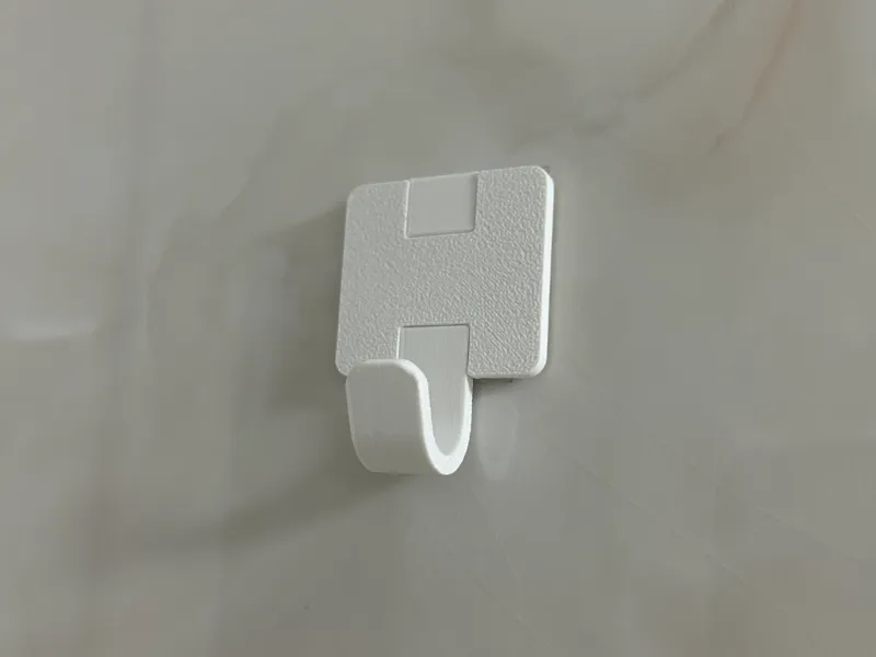 为FDM 3D打印力学特性优化的墙壁挂钩