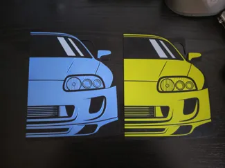Supra Mk4 Wall-Art 