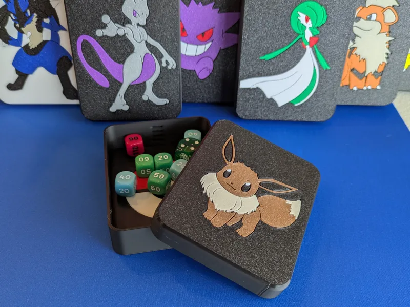 Pokemon TCG Dice Box - Eevee