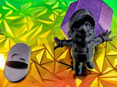 Floating Mario Display–Hover Effect Gaming Figure