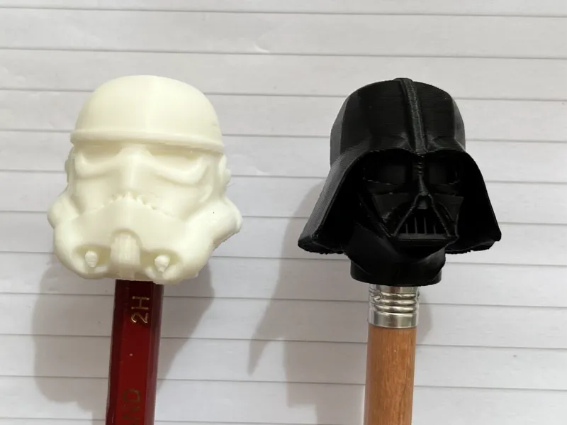 Darth Vader & Stormtrooper Pencil Toppers