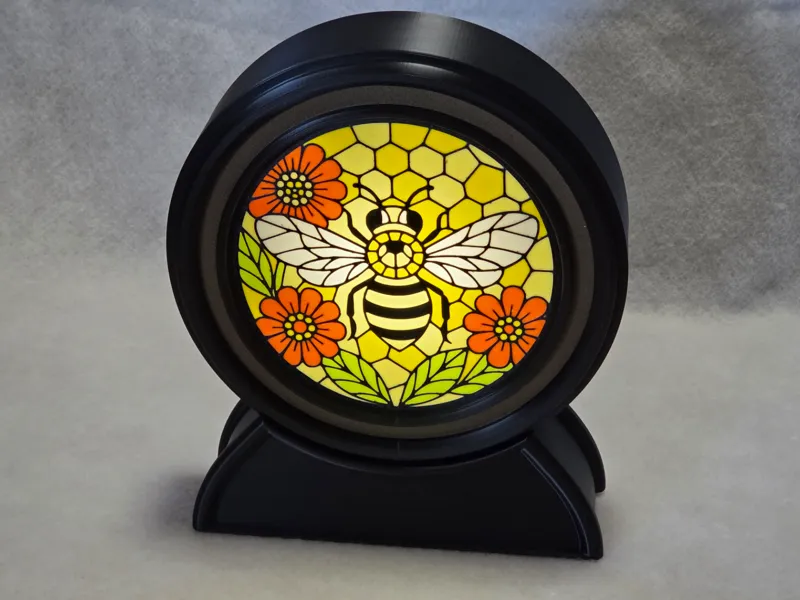 Circular Light Display, Easy Changeable Scenes