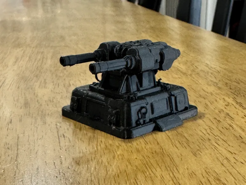 Wargaming Terrain Gun Sentary Turrent 