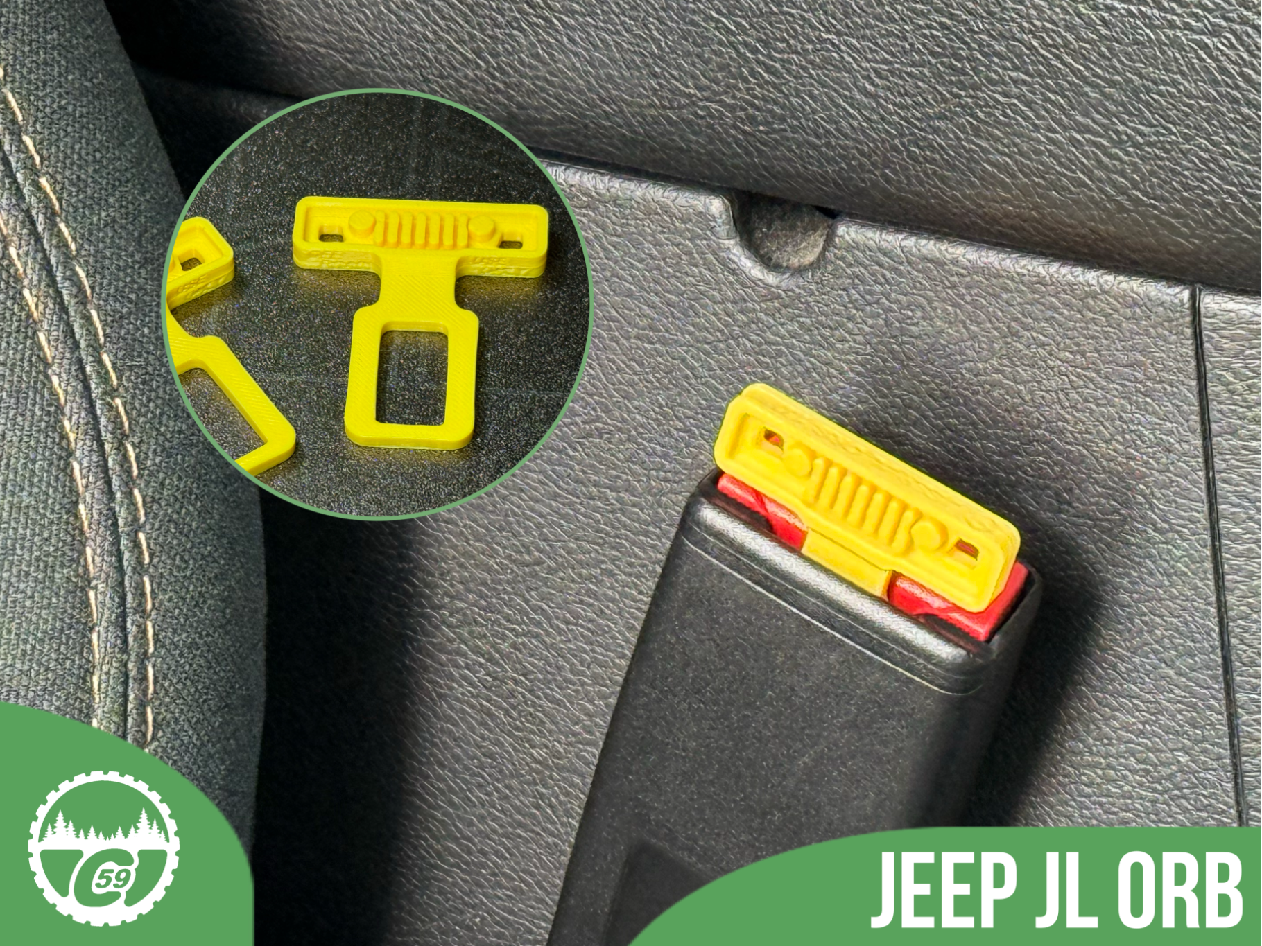 JEEP Wrangler | OFF-ROAD Seat Belt Bypass Buckle