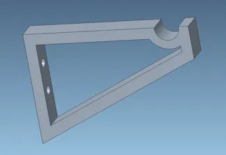 wallmount for spools