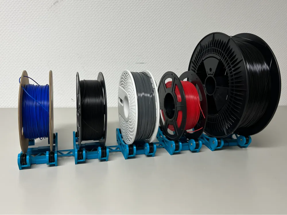 Filament Spool Holder with Connectors - Free 3D Print Model - MakerWorld