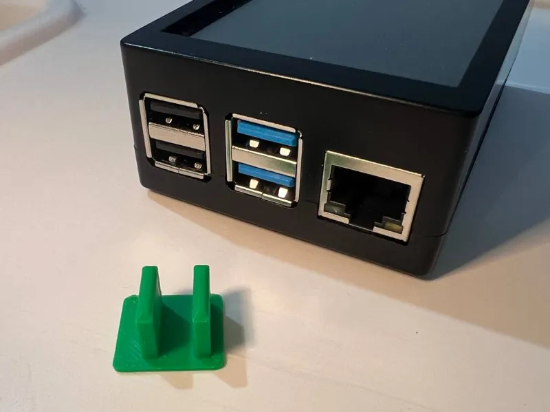 Dual USB-A Dust Cap (Raspberry Pi 4)