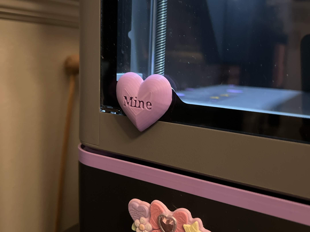 Spicy Conversation Heart Screw Caps for Bambu P2S