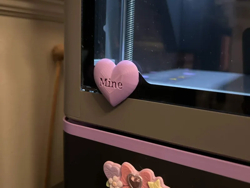 Spicy Conversation Heart Screw Caps for Bambu P2S