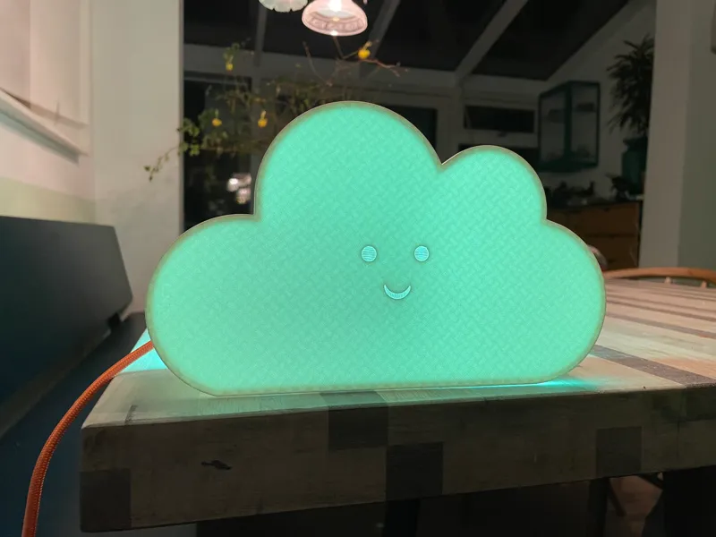 Cloud Lamp for e14 fitting