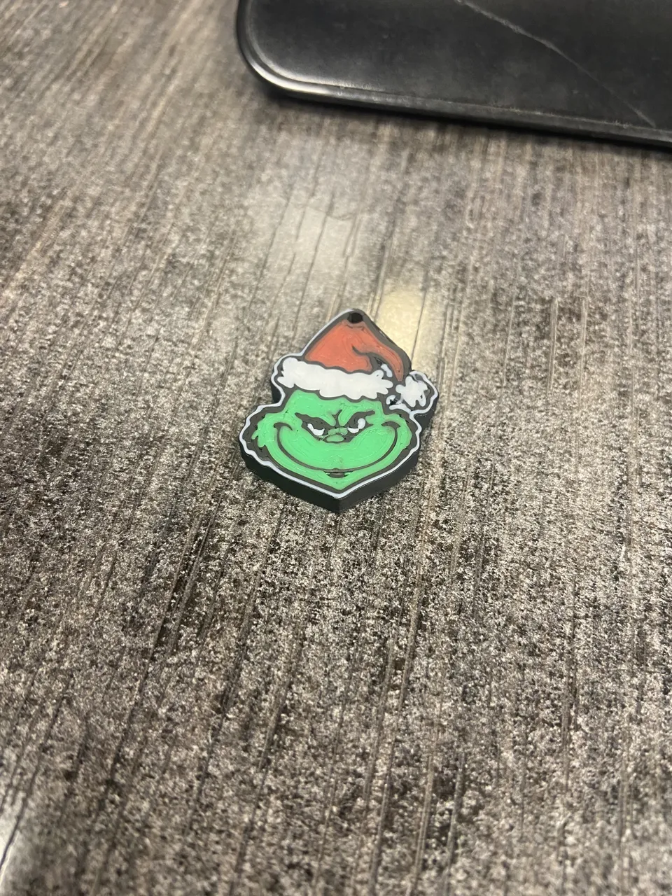 The Grinch earrings view 3