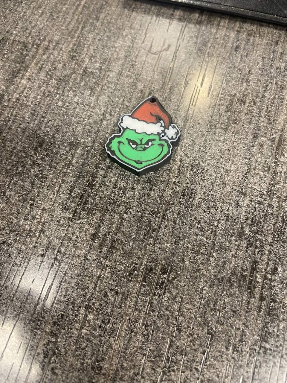 The Grinch earrings view 2