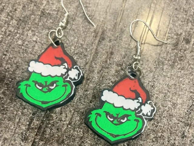 The Grinch earrings