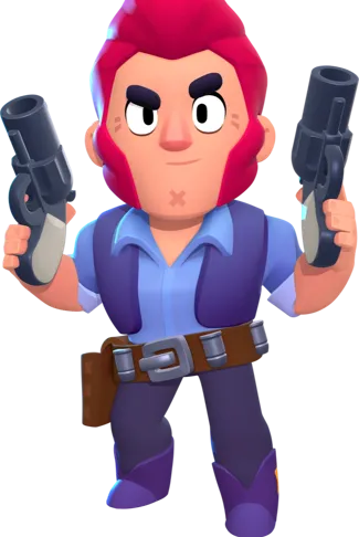 Greyscale Hueforge Brawl Stars Character Colt